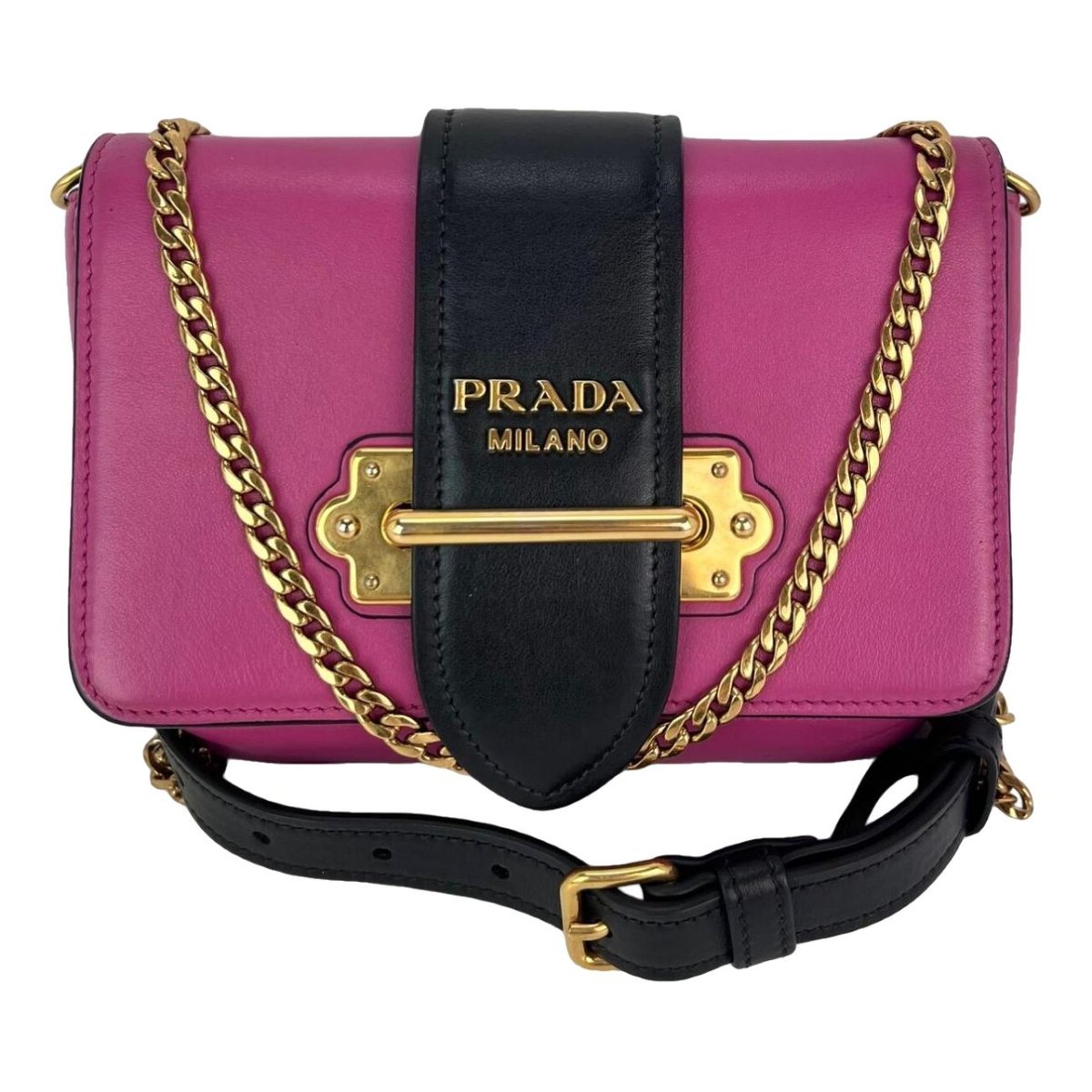 Cahier leather crossbody bag