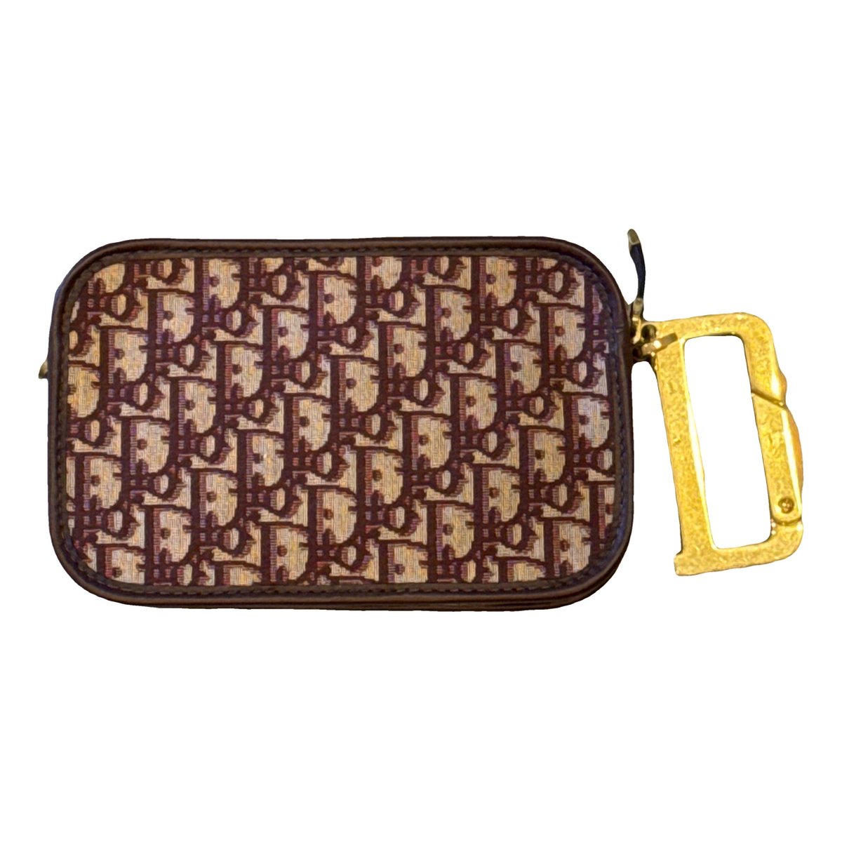 Diorquake cloth clutch bag