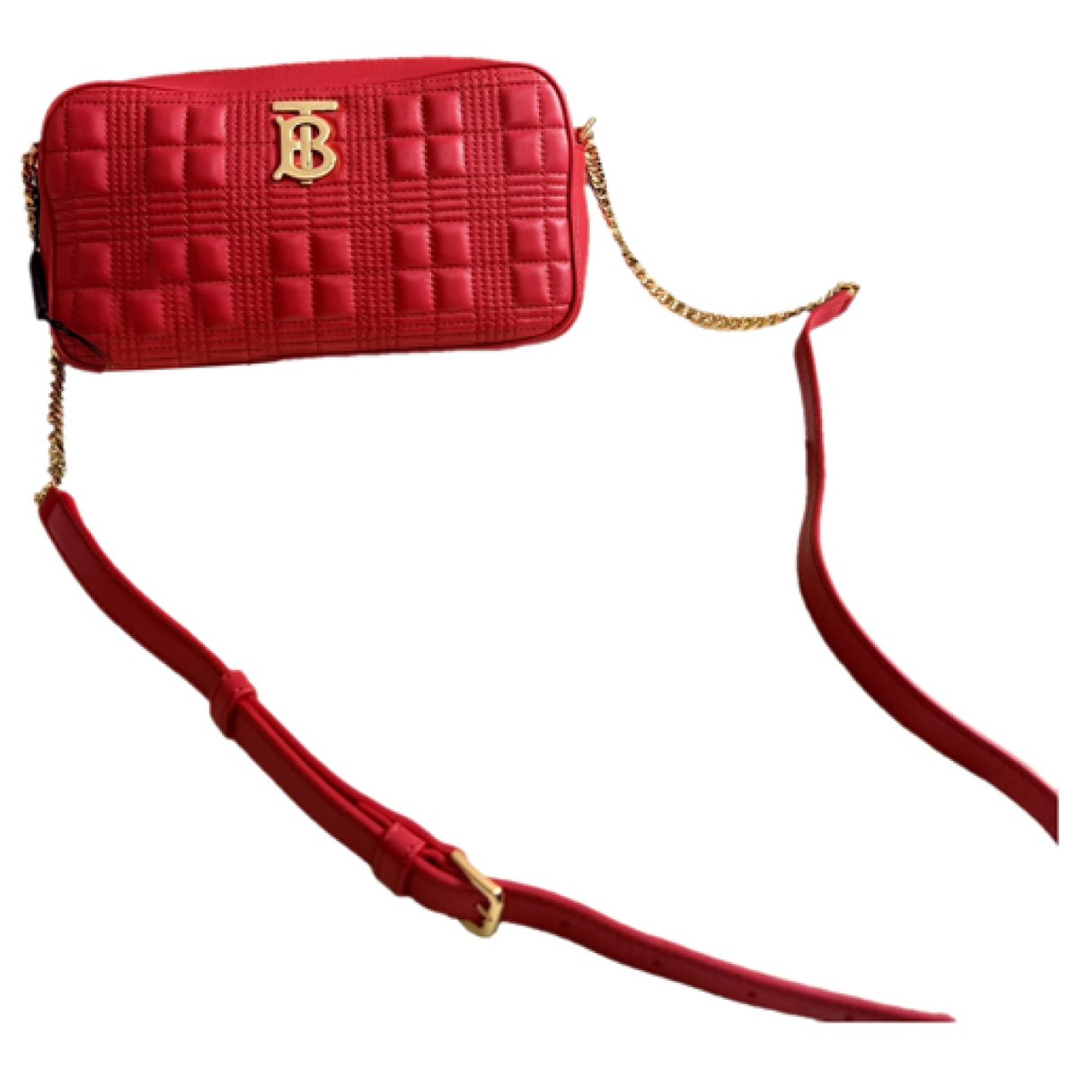 Lola Caméra leather crossbody bag