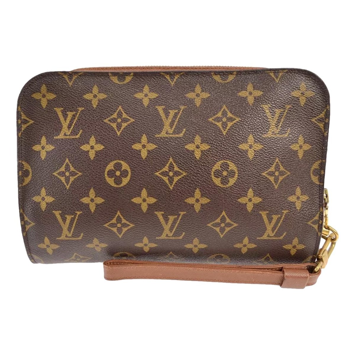 Orsay leather clutch bag