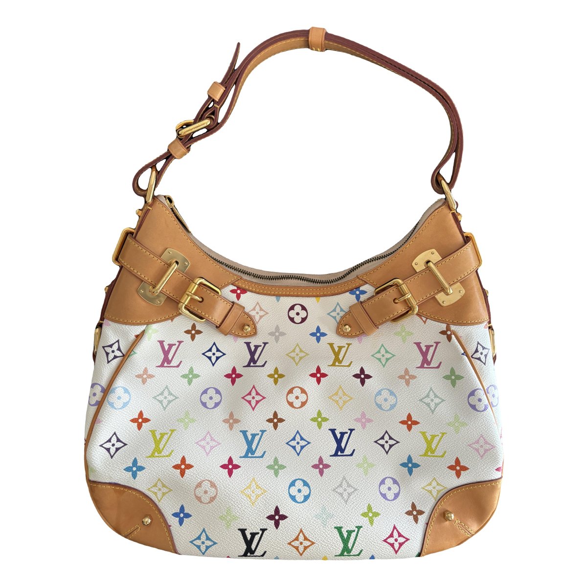 Greta leather handbag