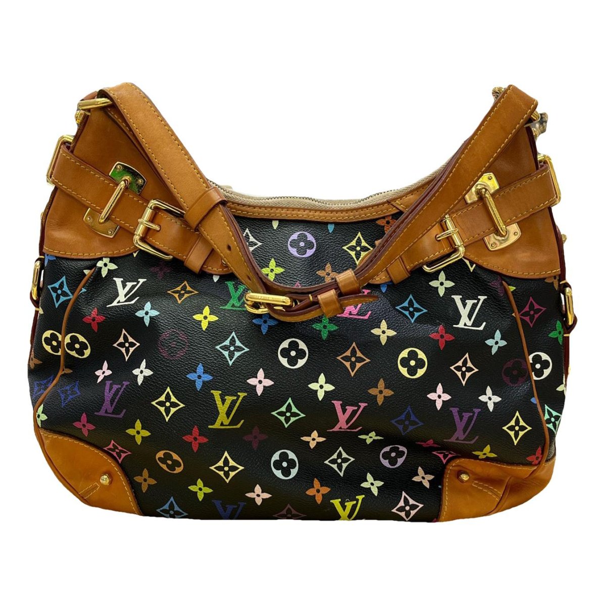 Greta vinyl handbag