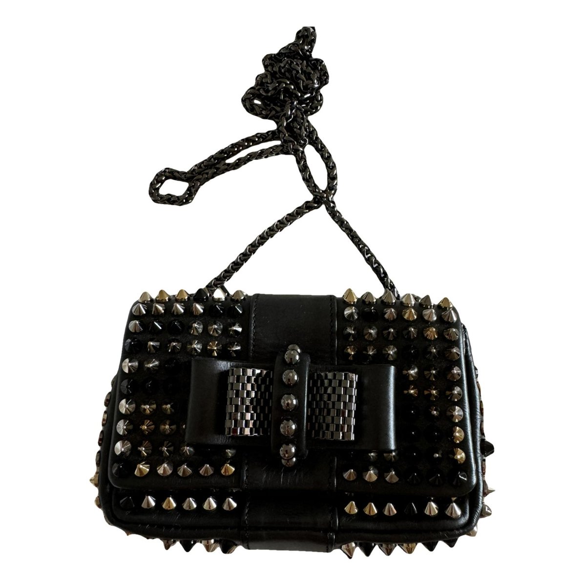 Mina clutch leather handbag