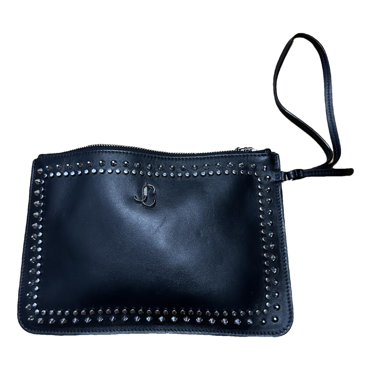 Celeste leather clutch bag