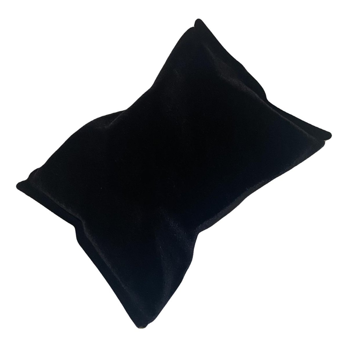 Crisp Packet velvet clutch bag