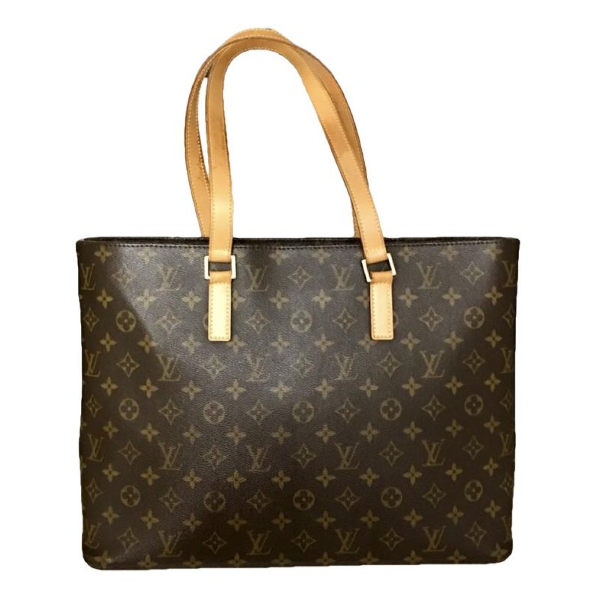 Luco patent leather tote