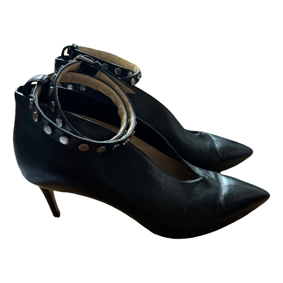 Lark leather heels