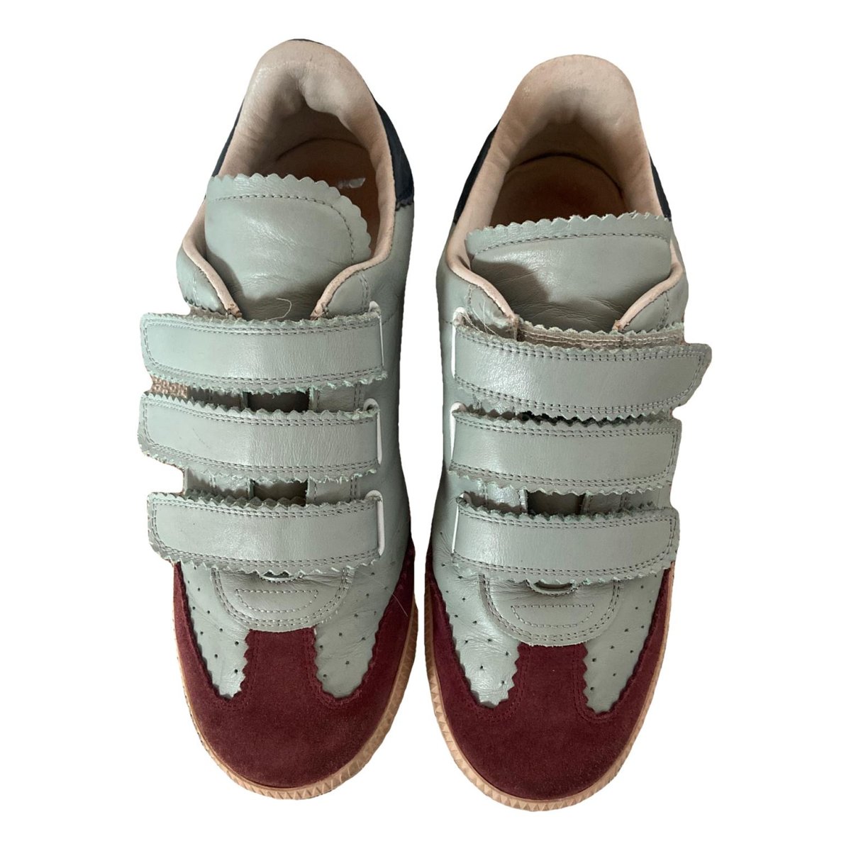 Beth leather trainers