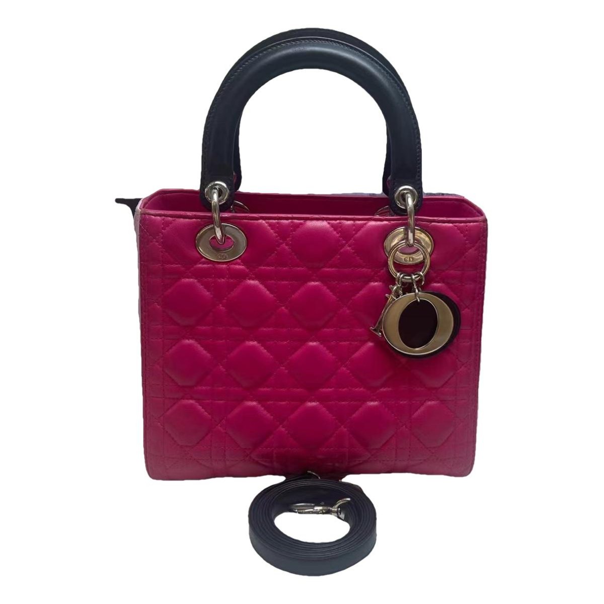 Lady Dior leather handbag