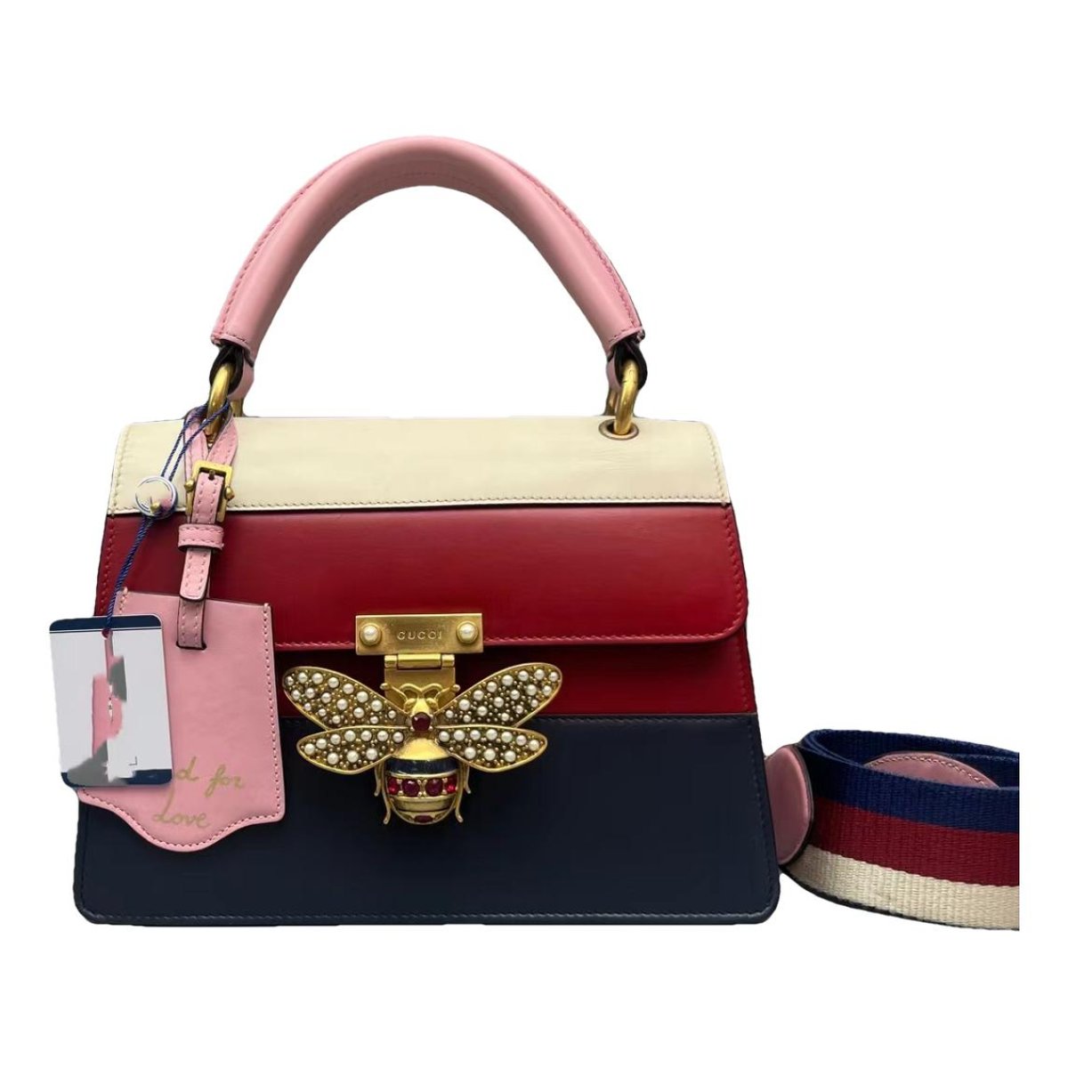 Queen Margaret leather handbag