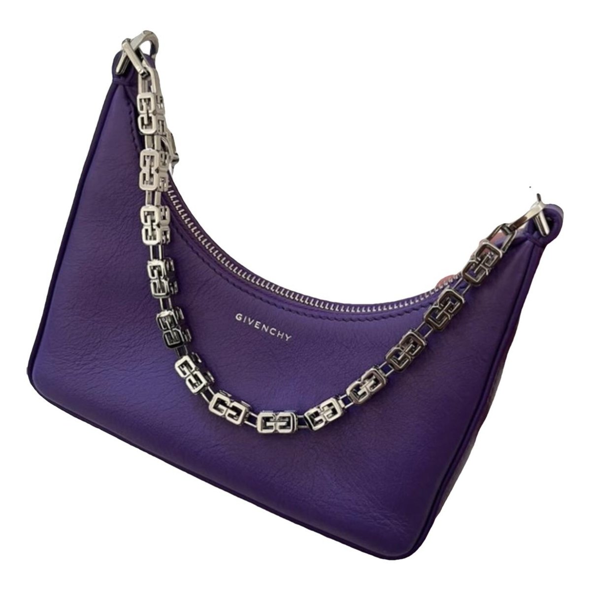 Moon Cut Out leather crossbody bag