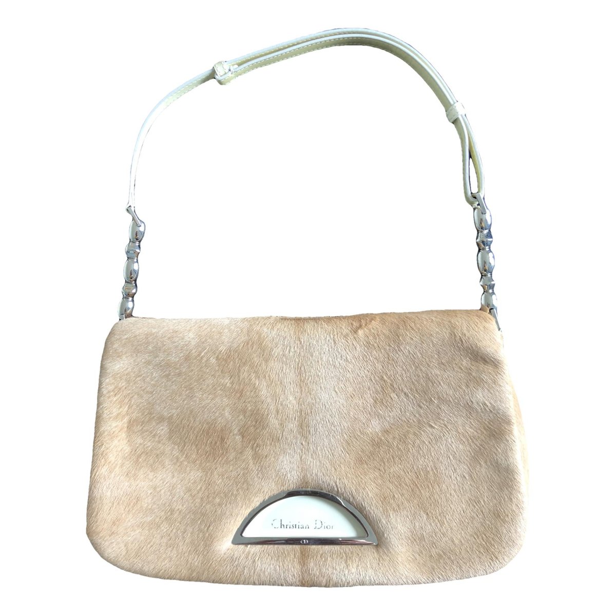 Malice pony-style calfskin handbag