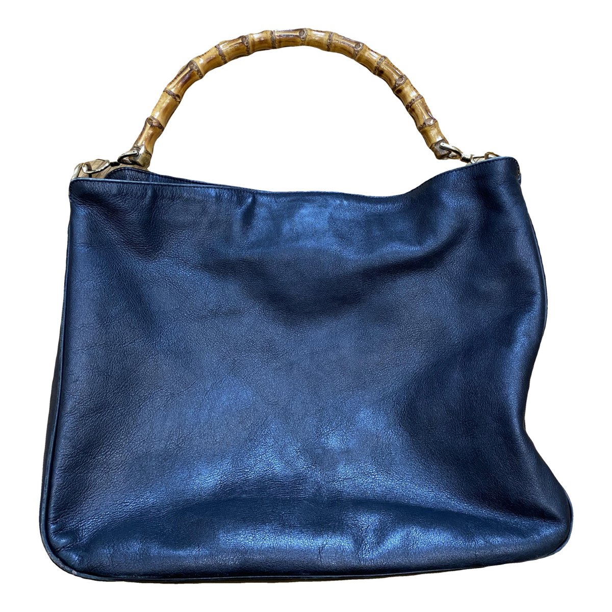Vintage Bamboo leather handbag