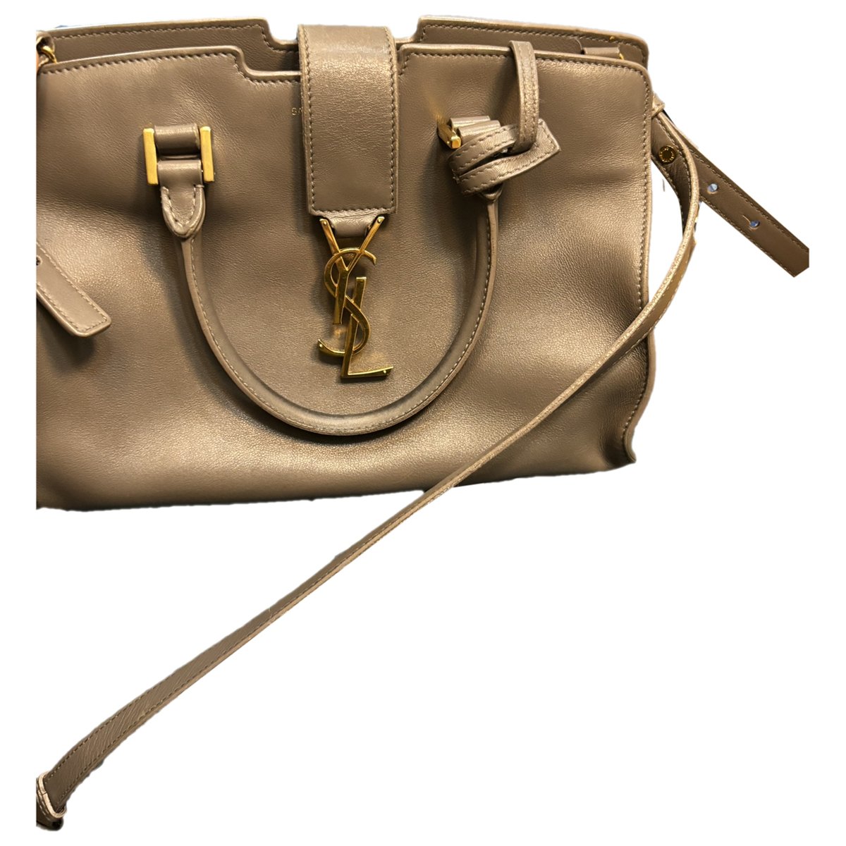 Cabas Rive Gauche leather handbag