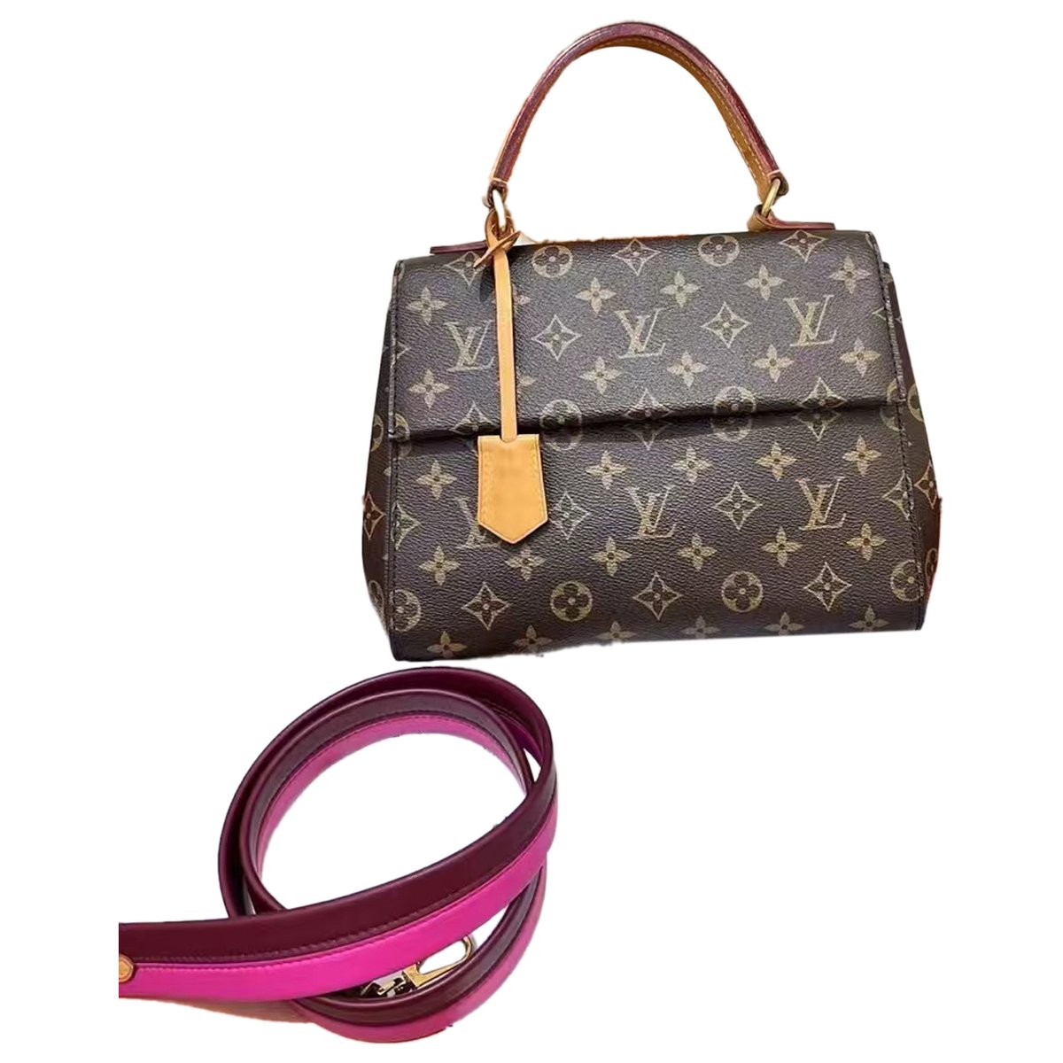 Cluny leather handbag