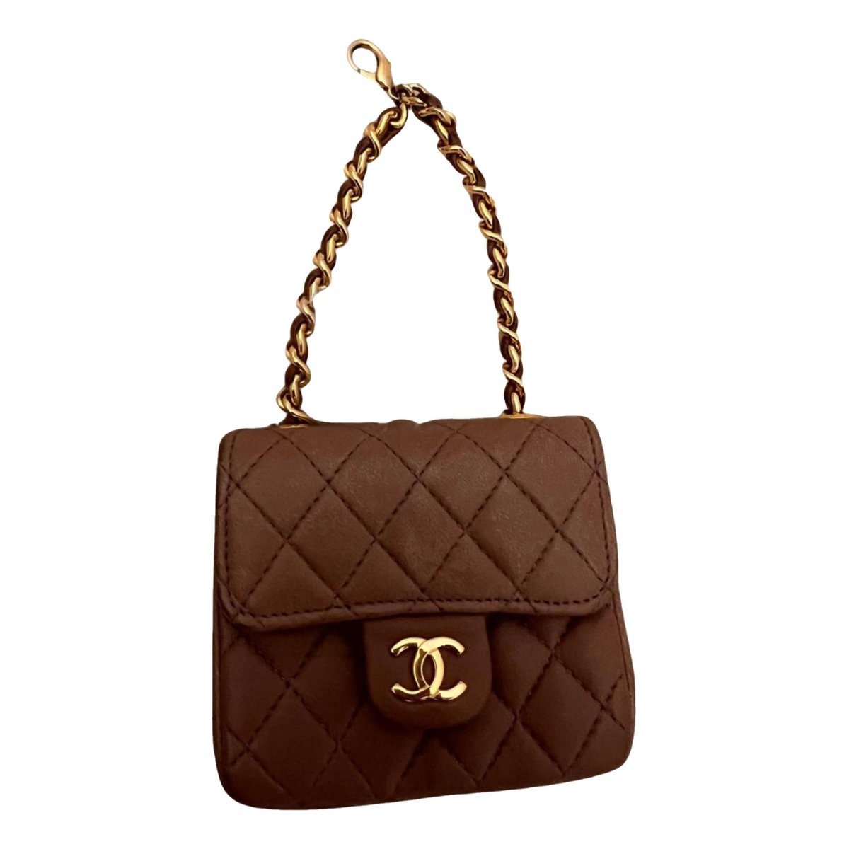 Mini Shopping leather handbag