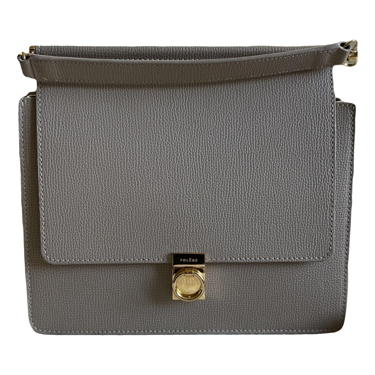 Numéro Sept leather crossbody bag