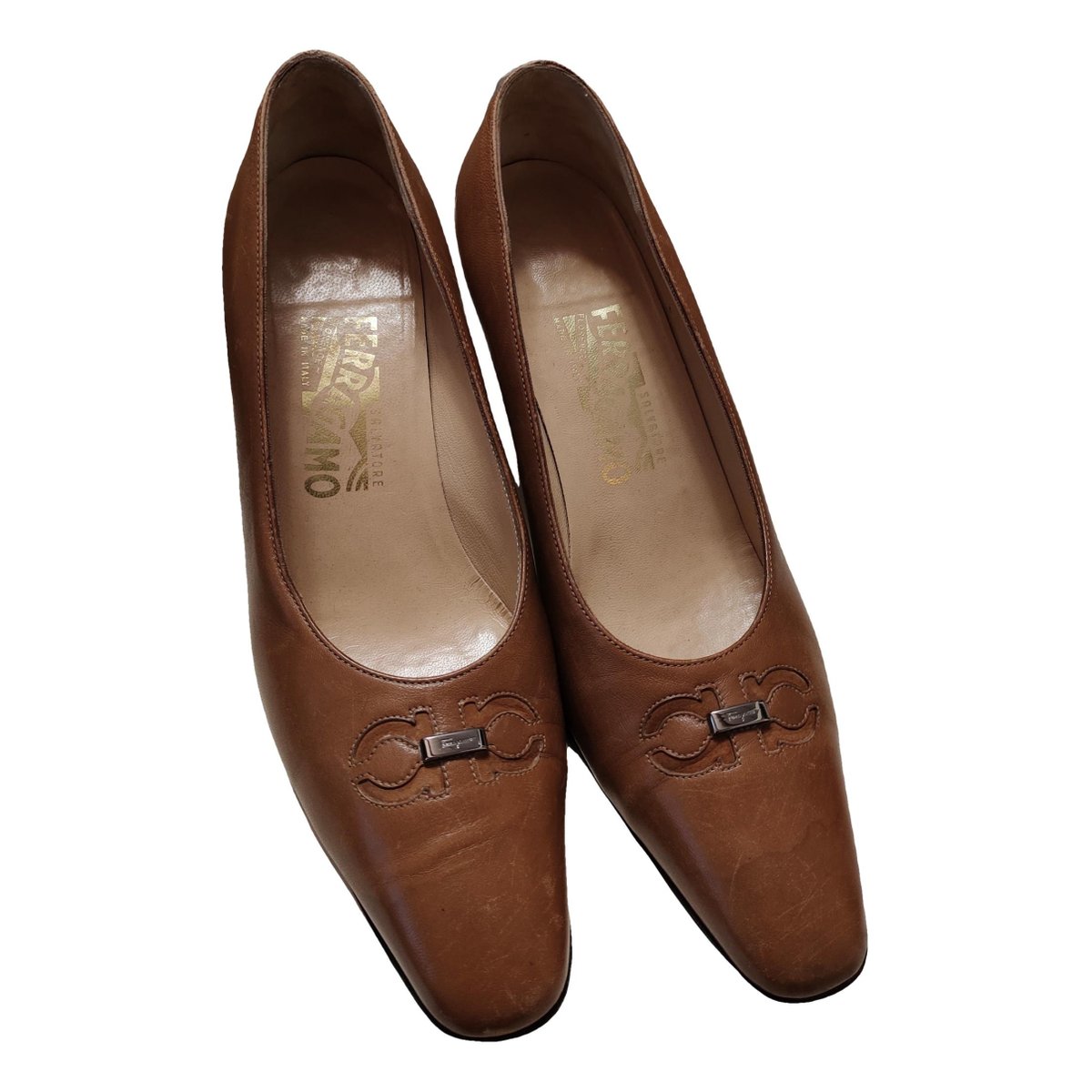 Vara leather ballet flats