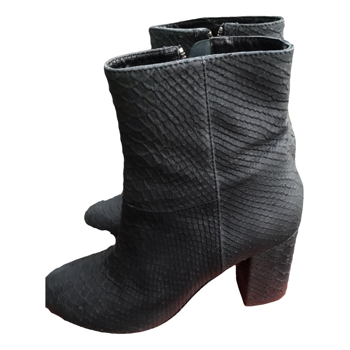 Lena Wild leather western boots