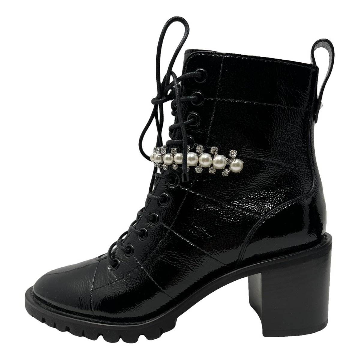 Cruz leather lace up boots