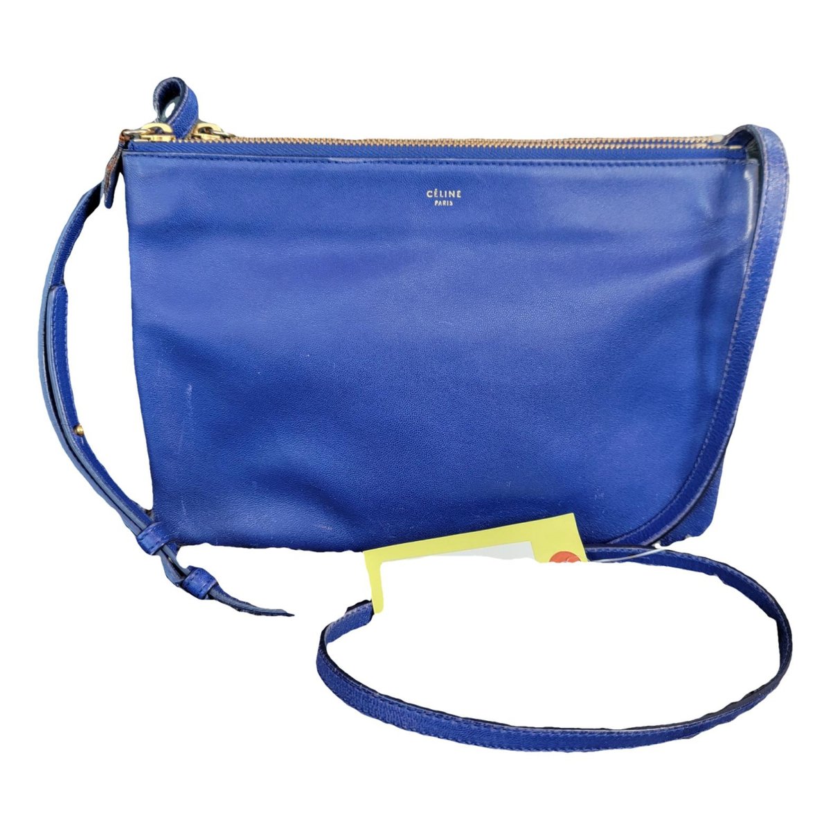 Trio leather crossbody bag