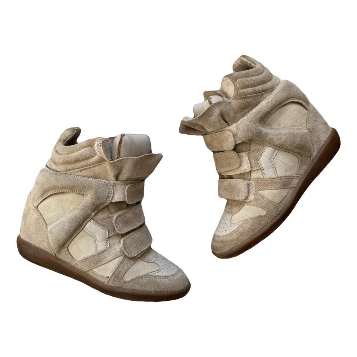Beckett leather trainers