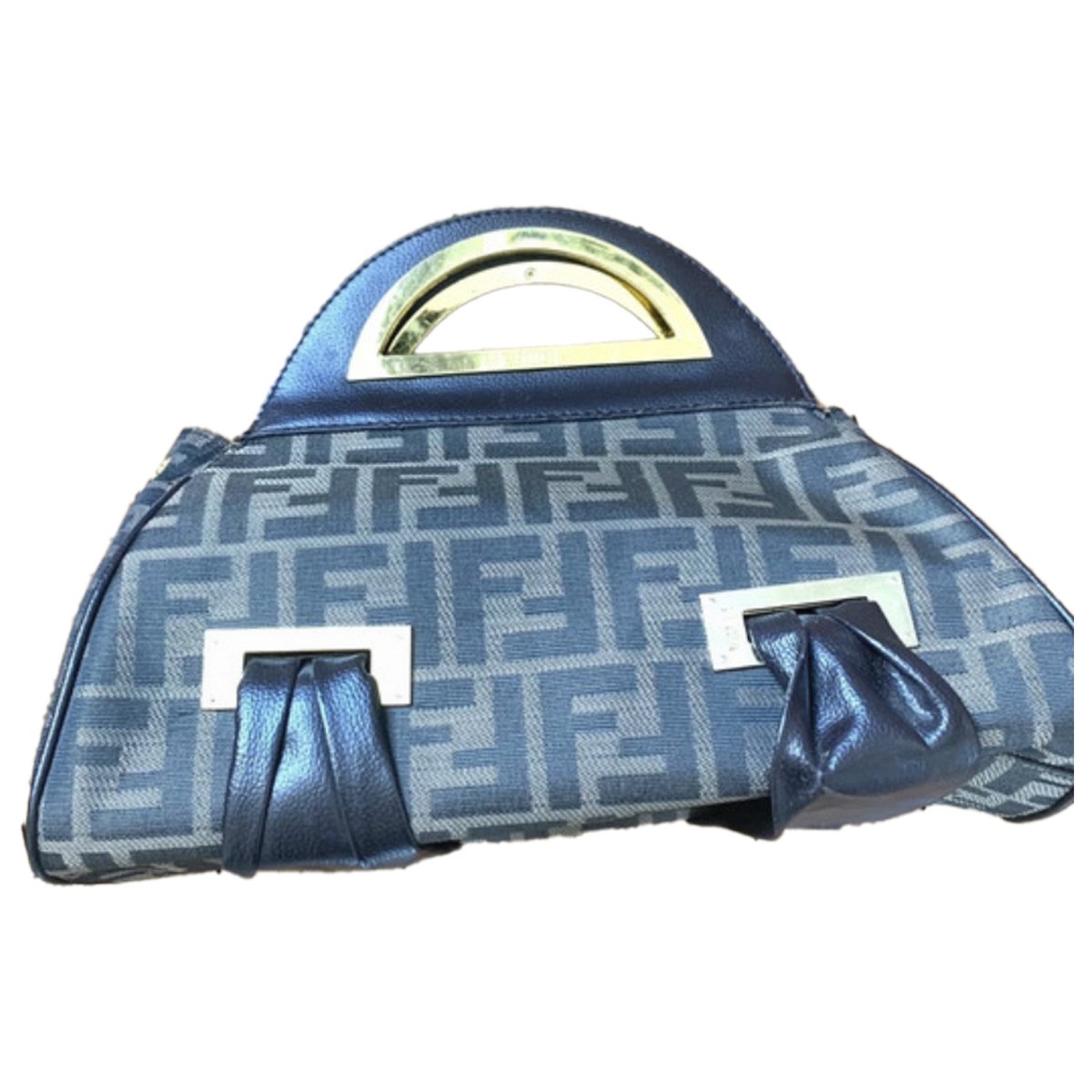 Croissant cloth handbag