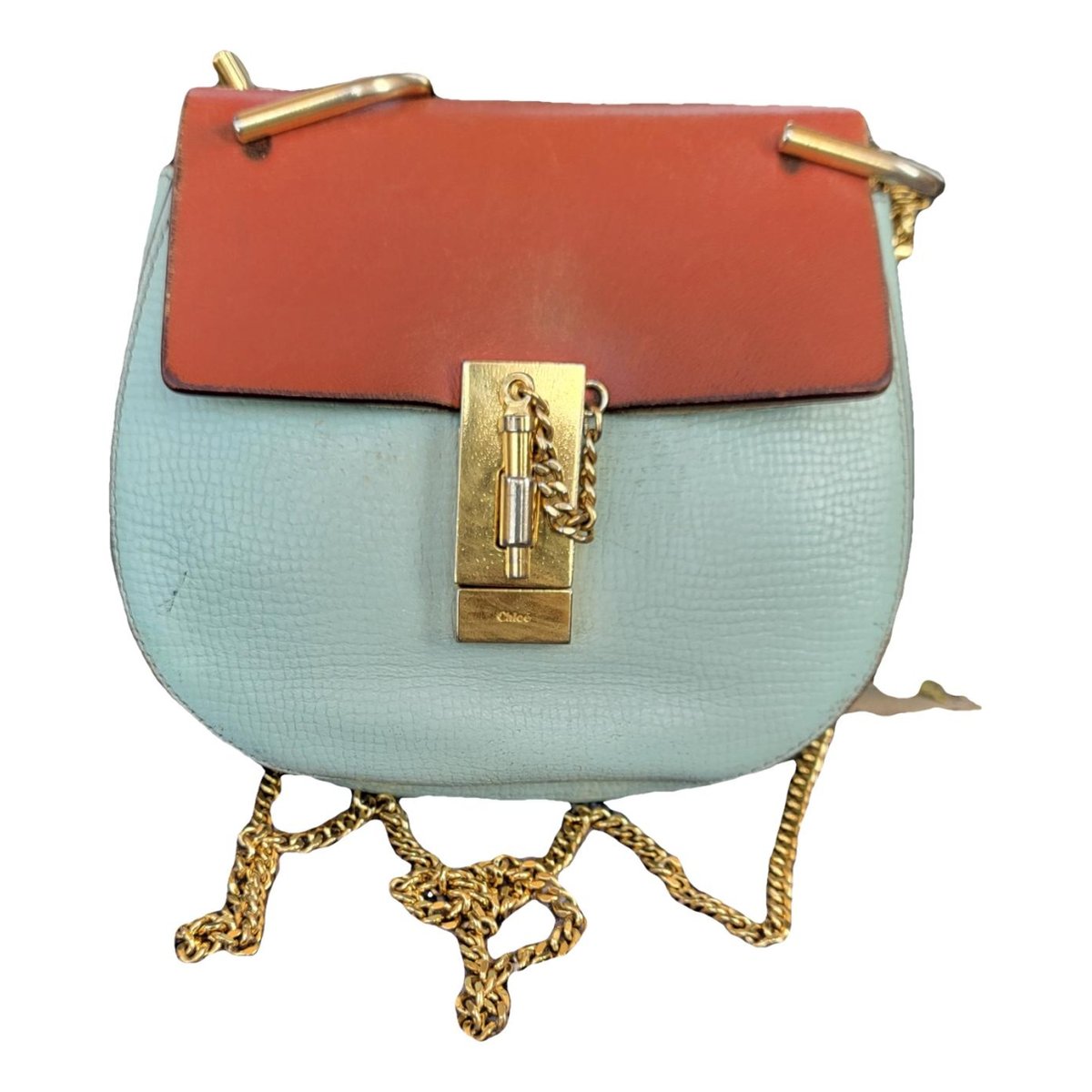 Drew leather crossbody bag
