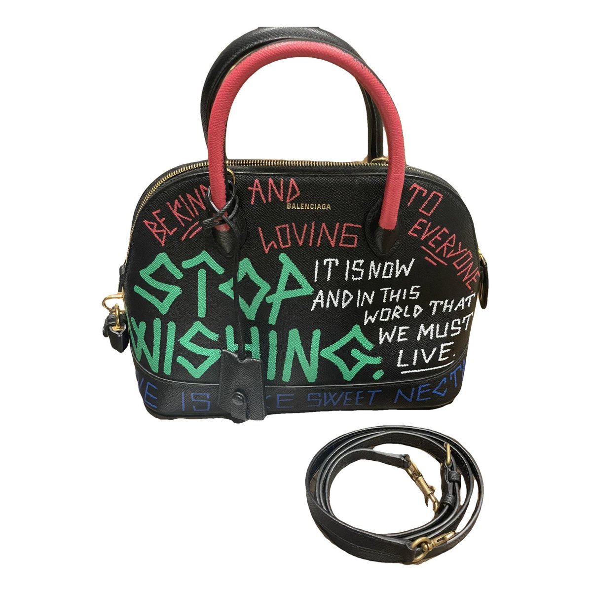 Ville Top Handle leather handbag