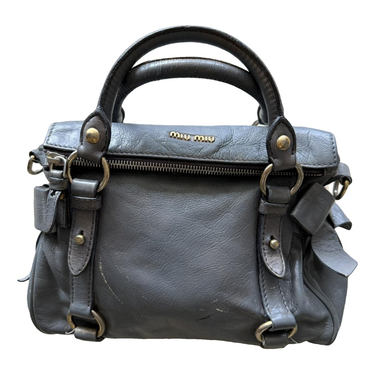 Vitello leather handbag