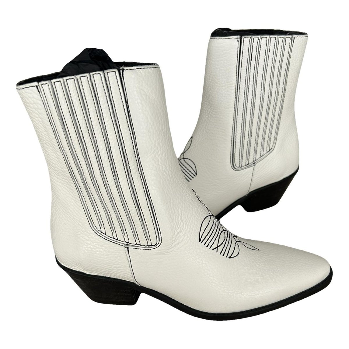 Mods Neo Clous leather cowboy boots