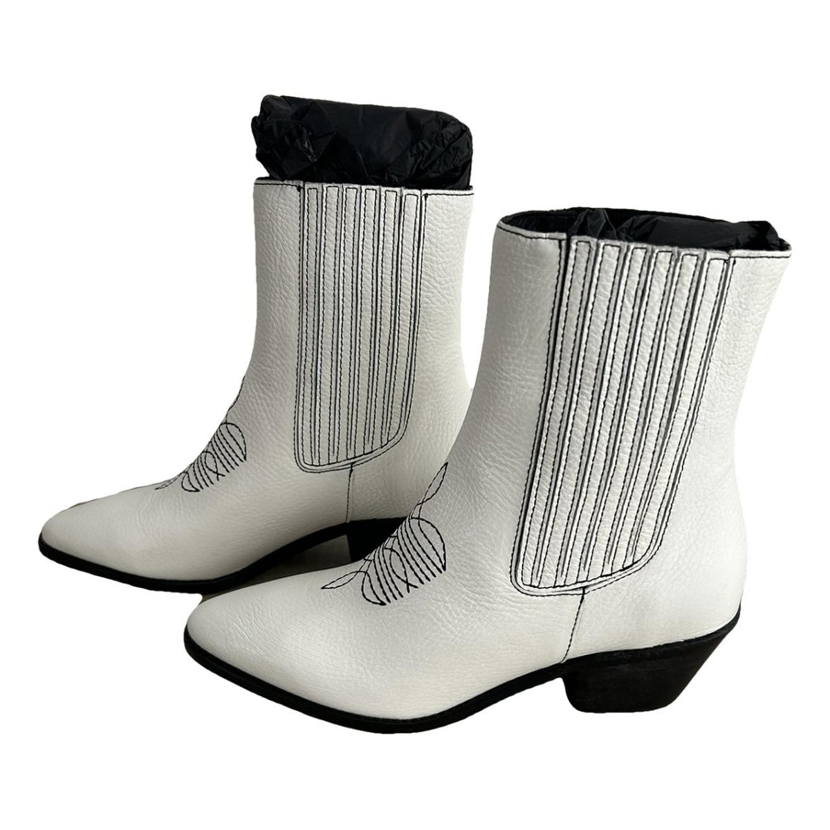 Mods Neo Clous leather cowboy boots