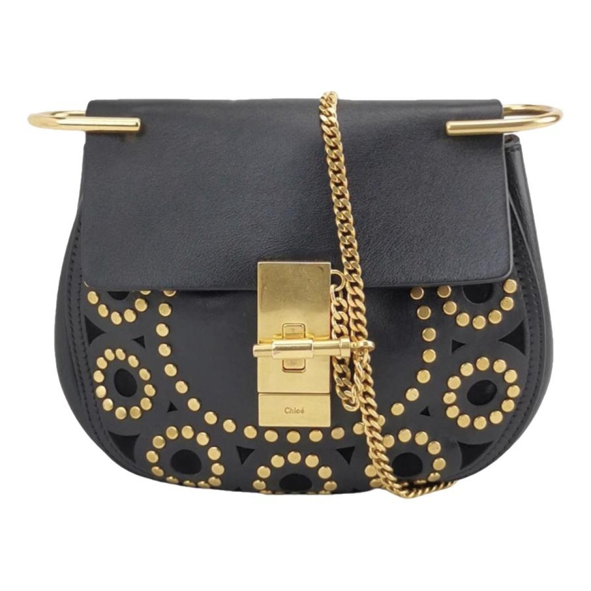 Drew leather crossbody bag