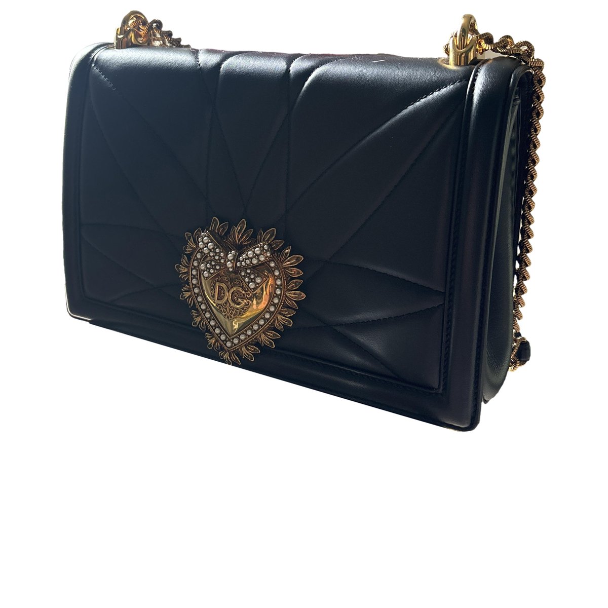 Devotion leather handbag