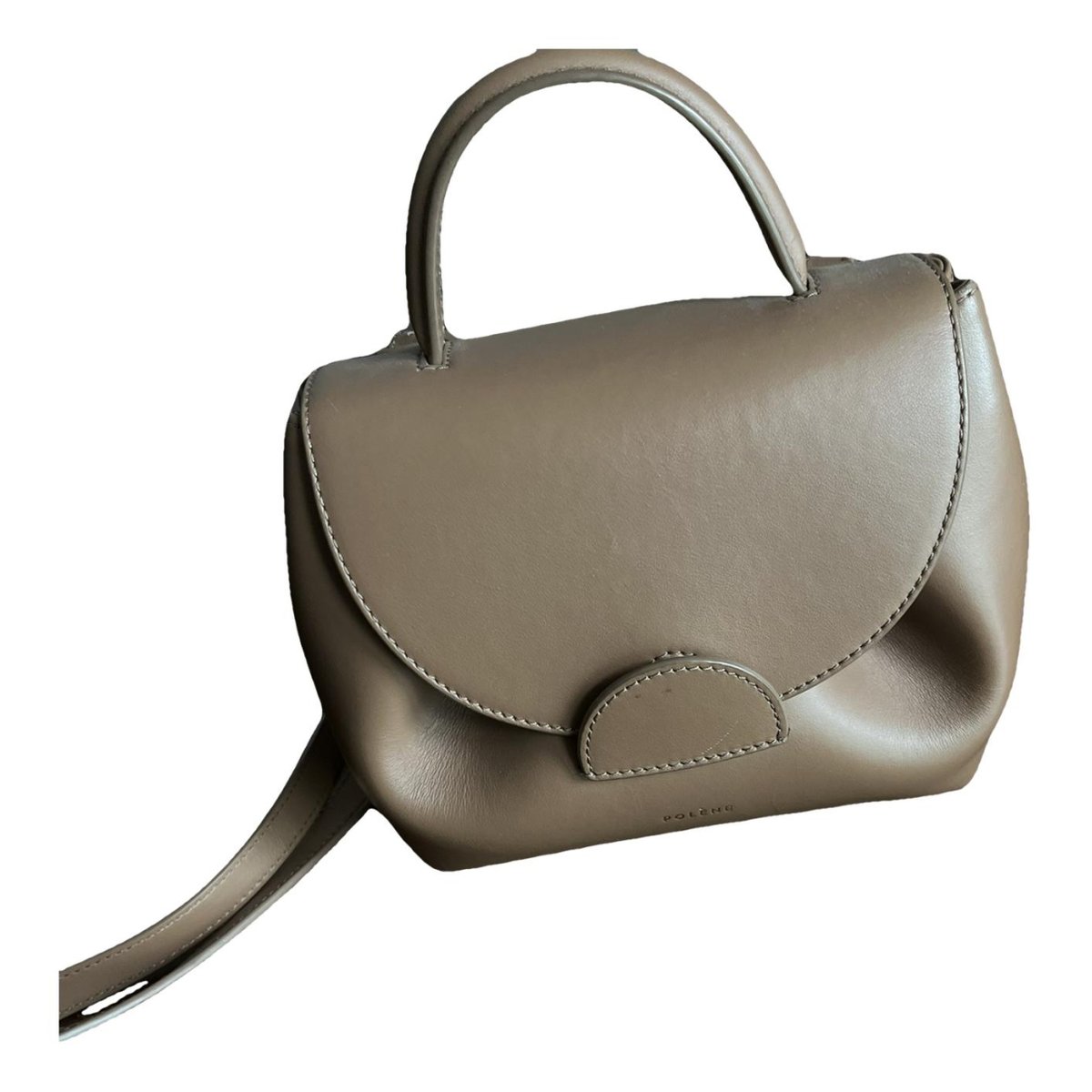 Numéro un nano leather crossbody bag
