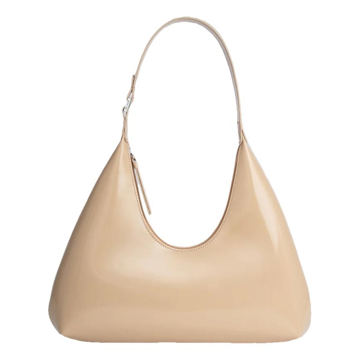 Amber leather handbag