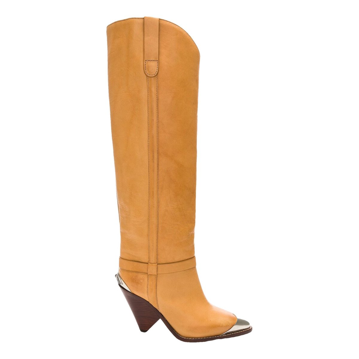 Lamsy leather cowboy boots