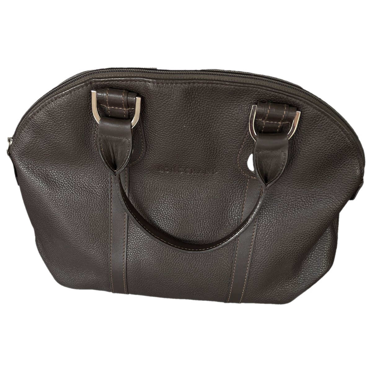 Cosmos patent leather handbag