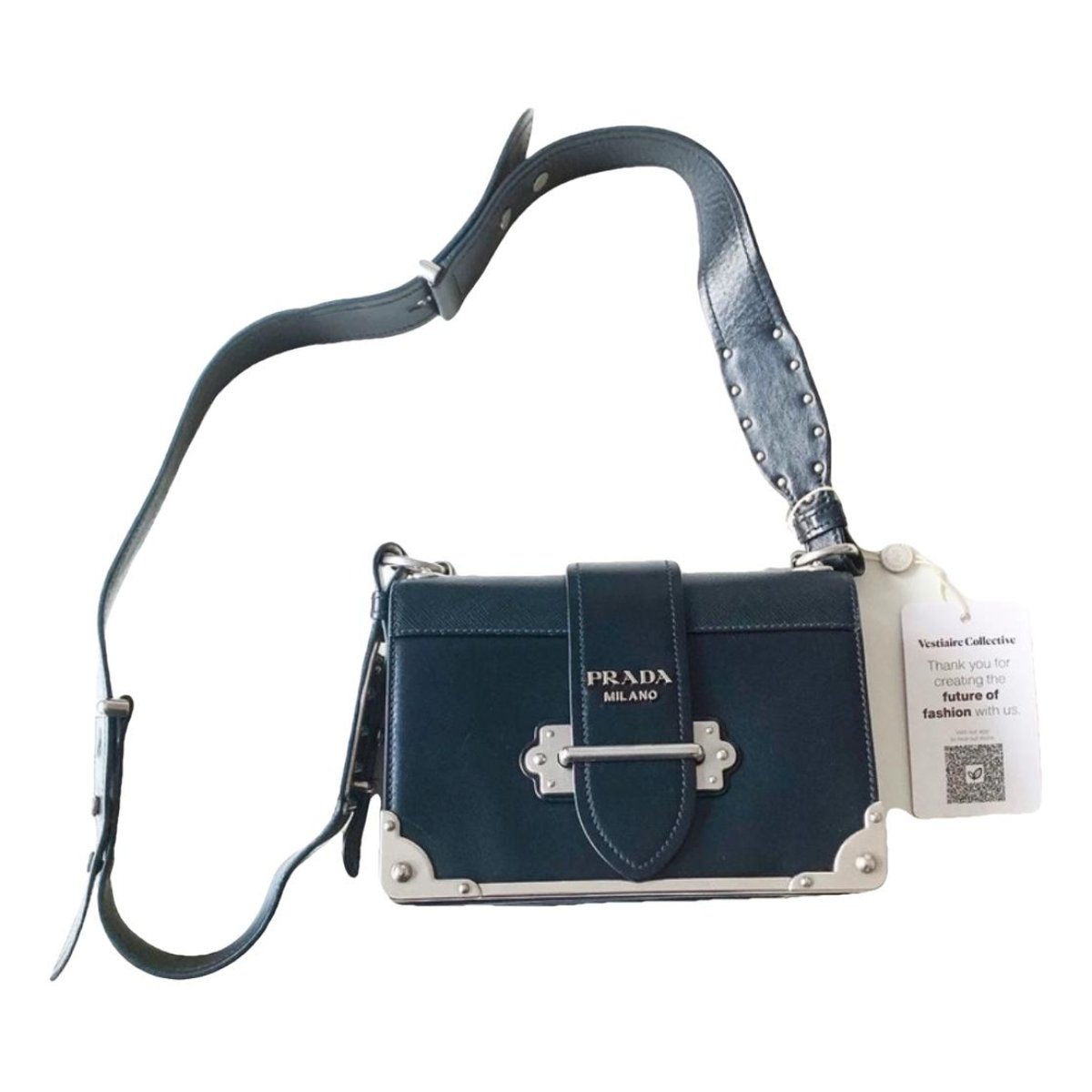 Cahier leather crossbody bag