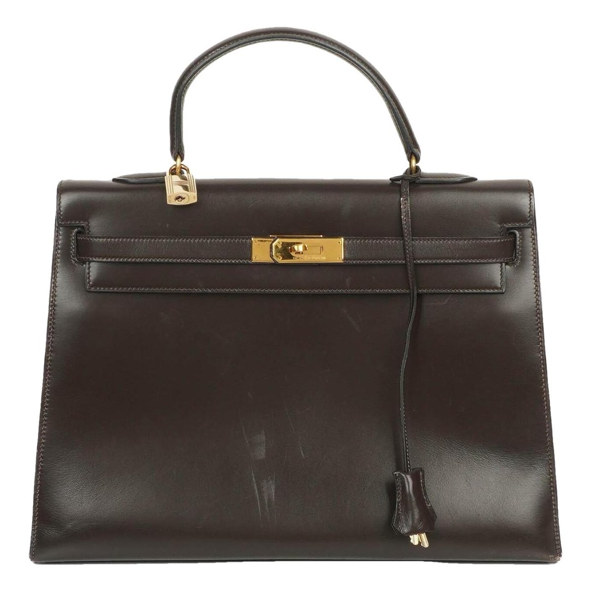 Kelly 35 leather handbag
