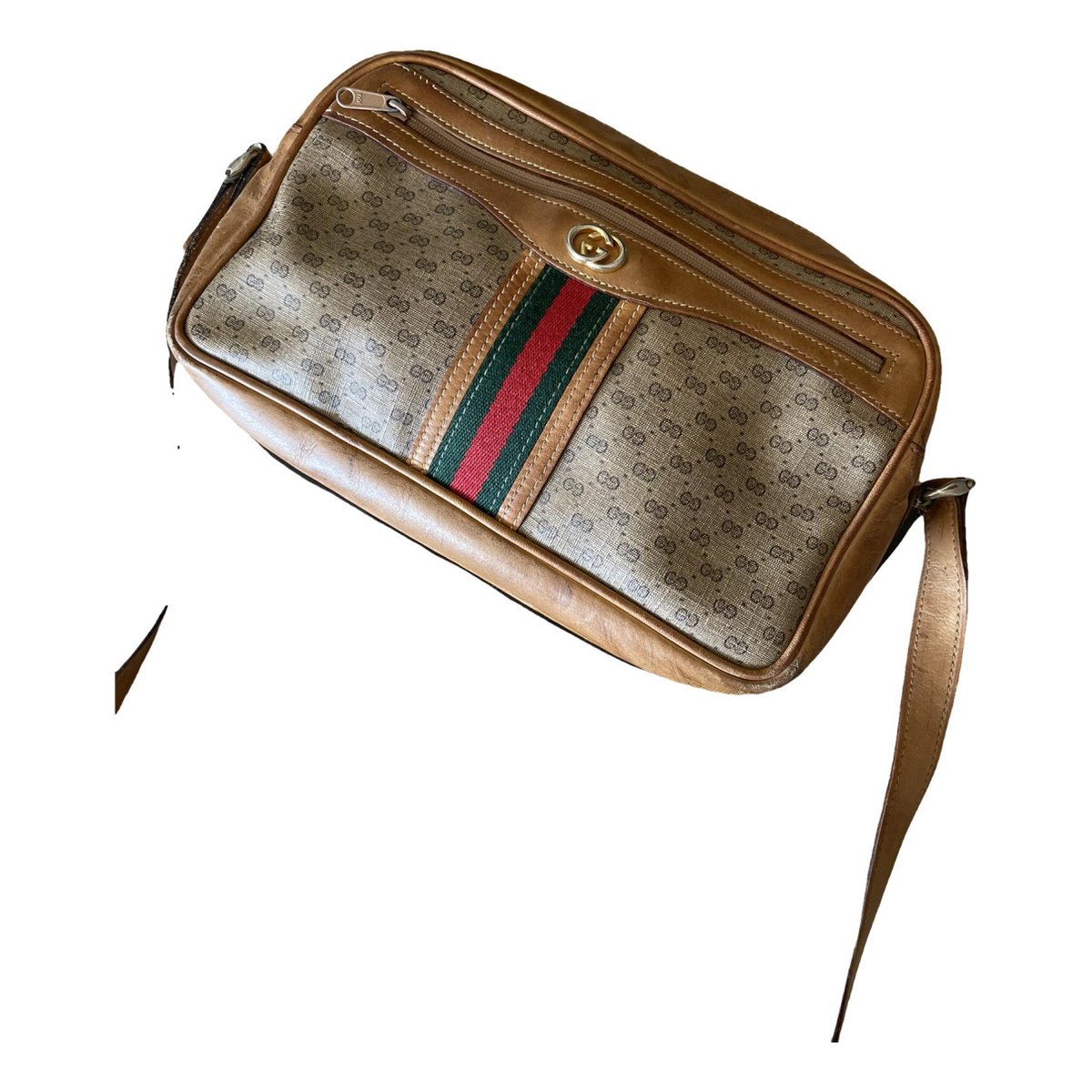 Ophidia leather crossbody bag