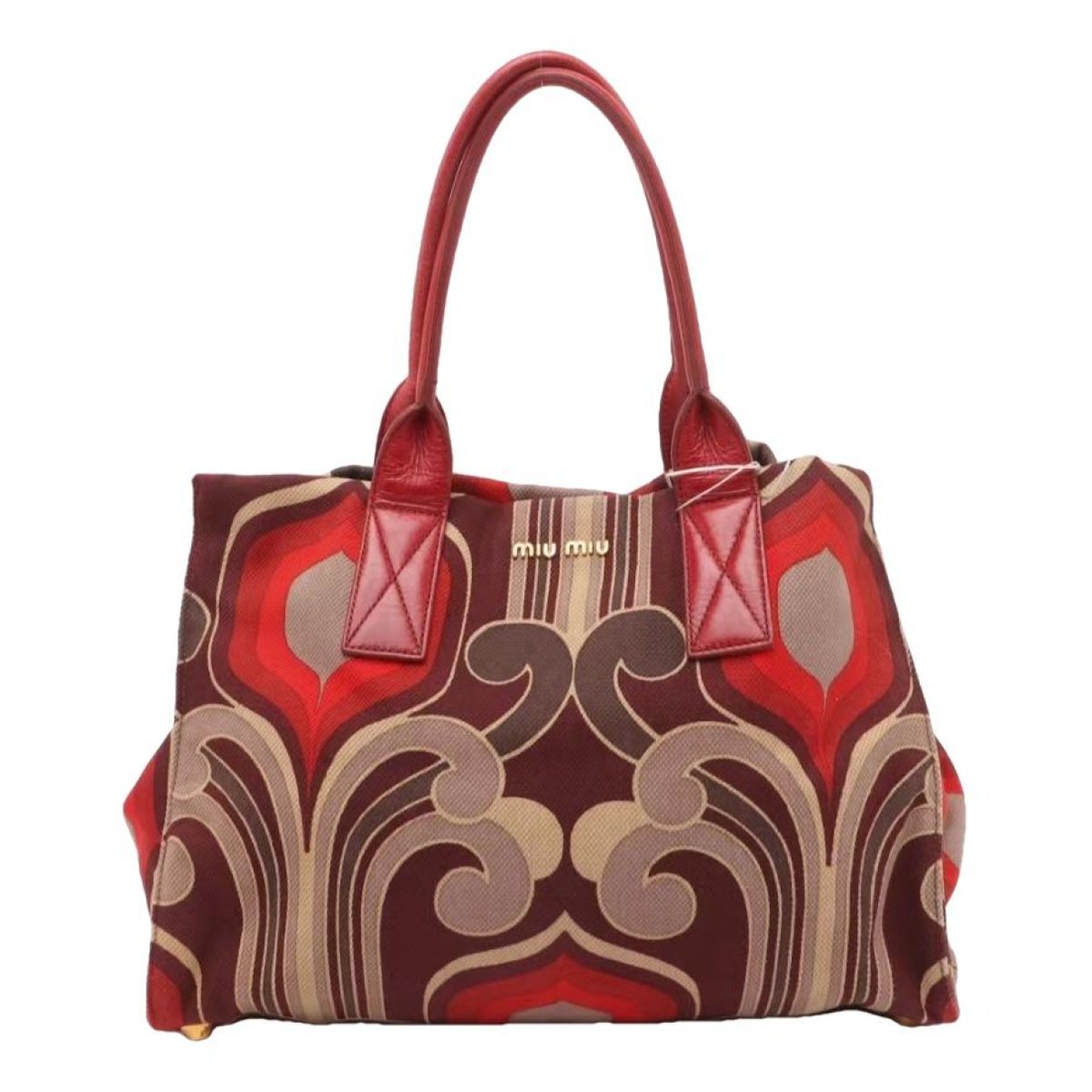 Miu Belle cloth handbag