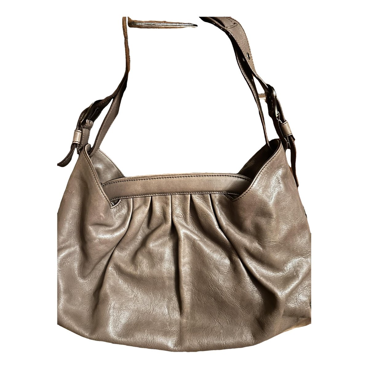 Dot Com leather handbag