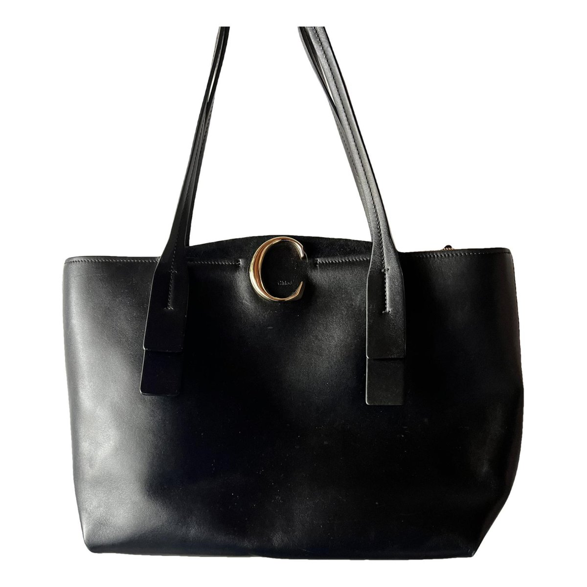 C leather handbag