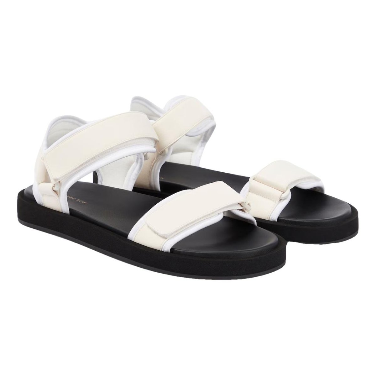 Hook And Loop leather sandal