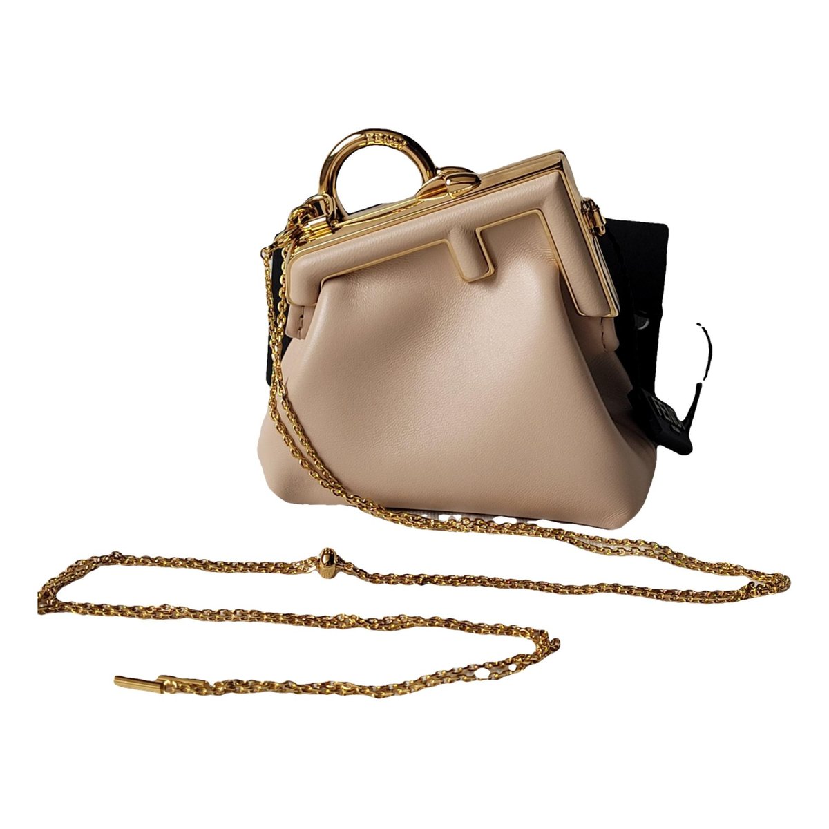 First leather crossbody bag