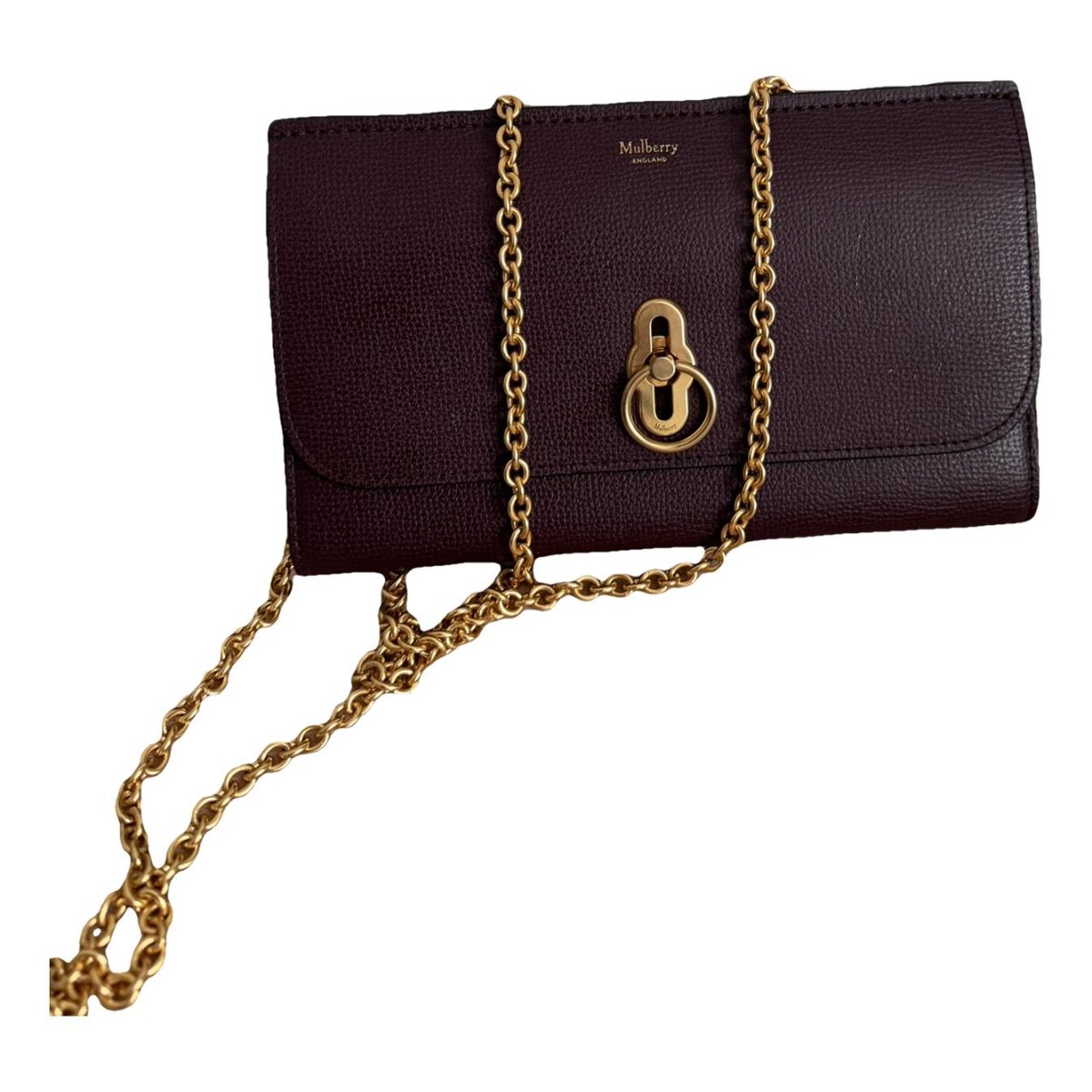 Amberley leather clutch bag