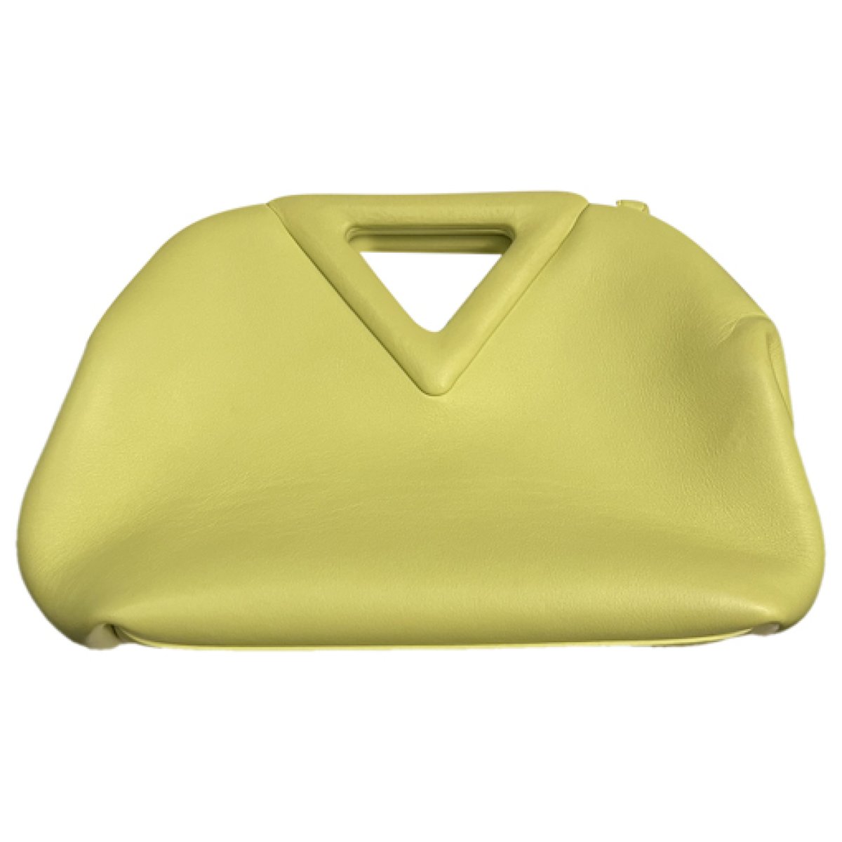 Point leather handbag