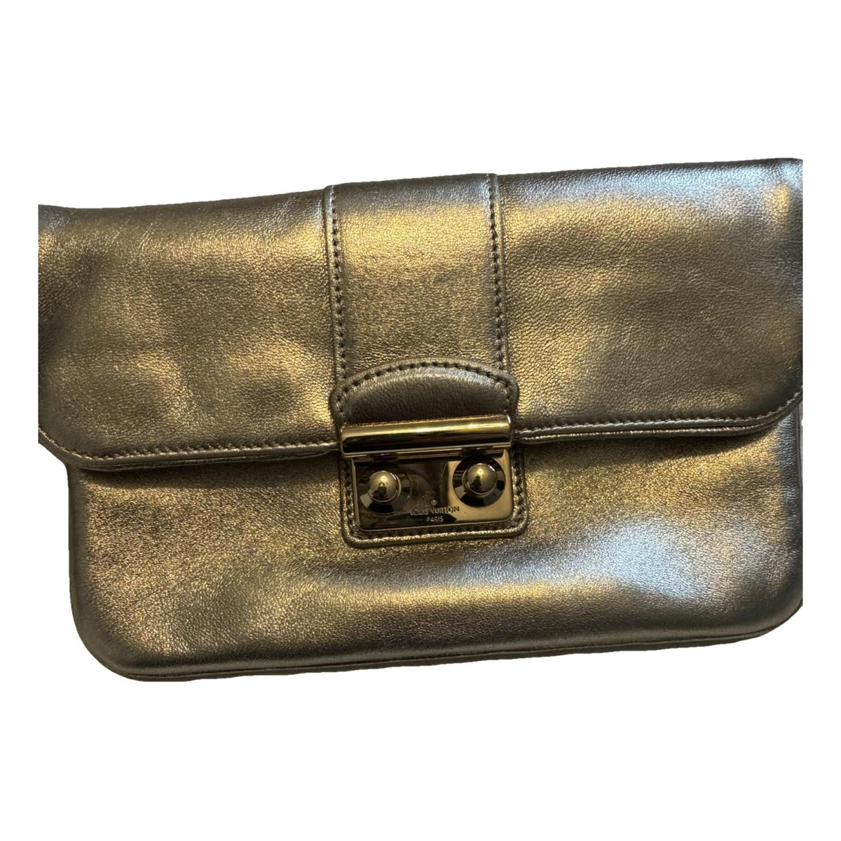 Sofia Coppola leather clutch bag