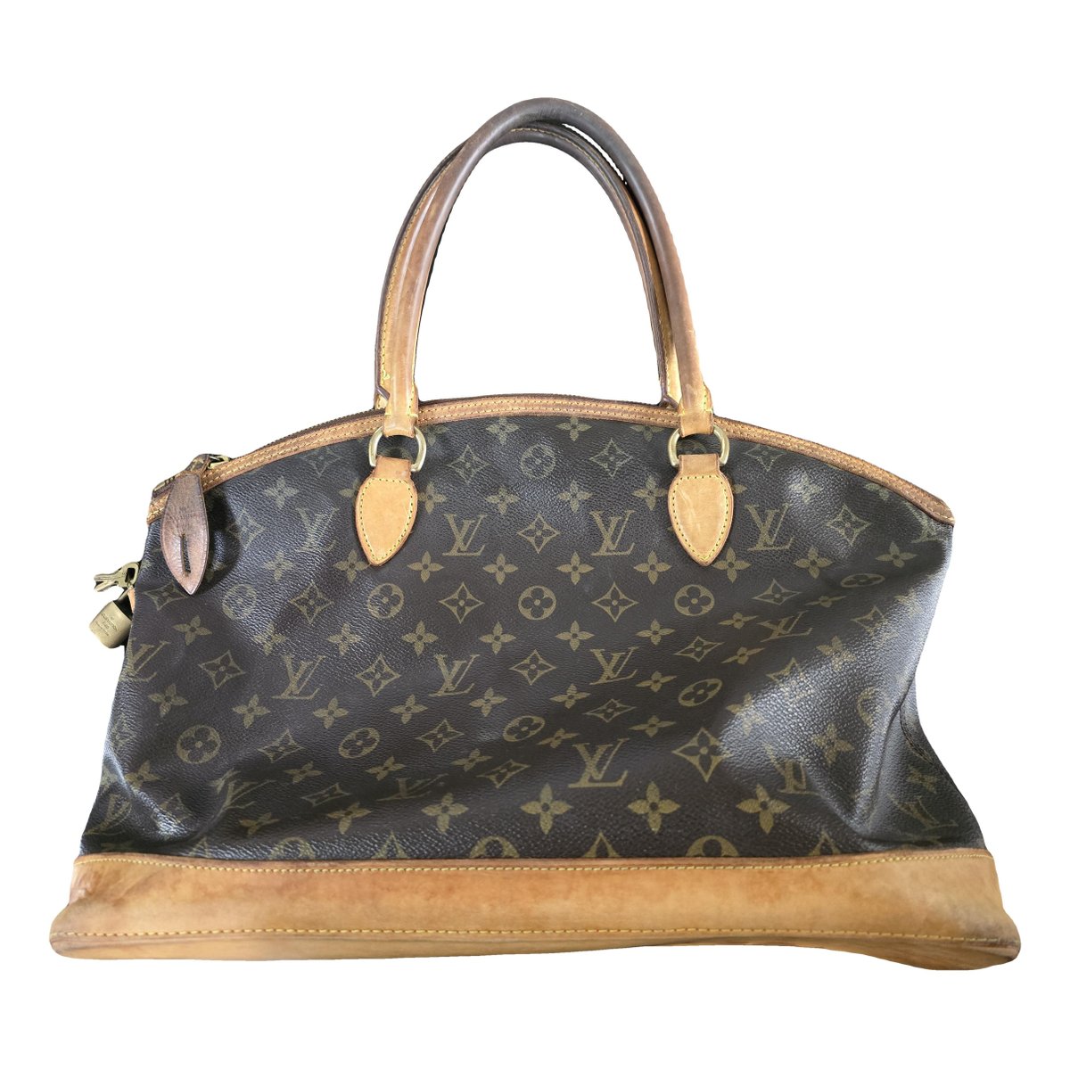 Lockit leather handbag